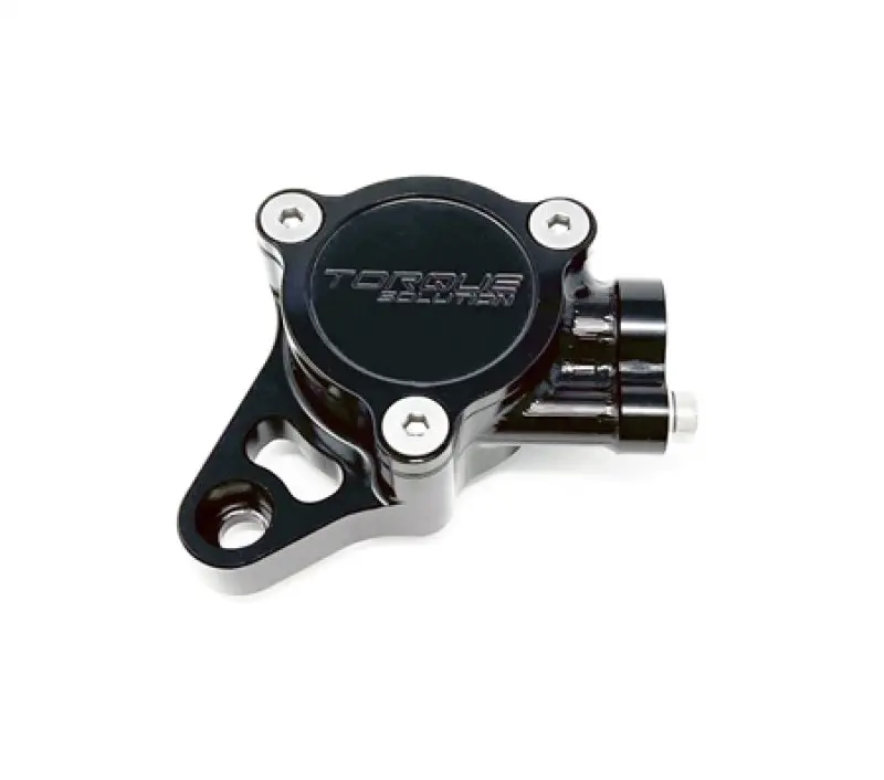 Torque Solution Billet Cam Sensor Housing Mitsubishi Evolution 4/5/6/7/8 - Black 1