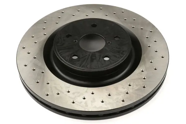 Centric 18-21 Subaru Wrx Sti Rear Sportstop Drilled Premium Rotor 1