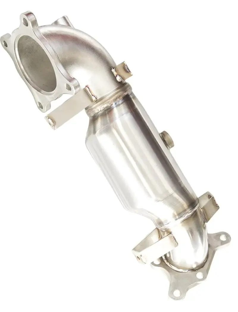 Invidia 17+ Honda Civic Type-R Fk8 76Mm Downpipe W/ High Flow Cat 1