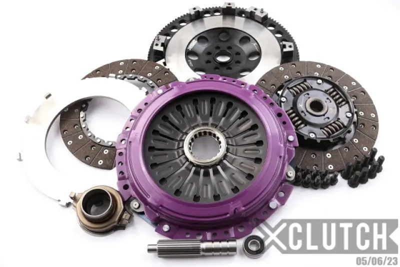 Xclutch 15-21 Subaru Wrx Sti Base 2.5L 10.5In Twin Sprung Organic Clutch Kit 1