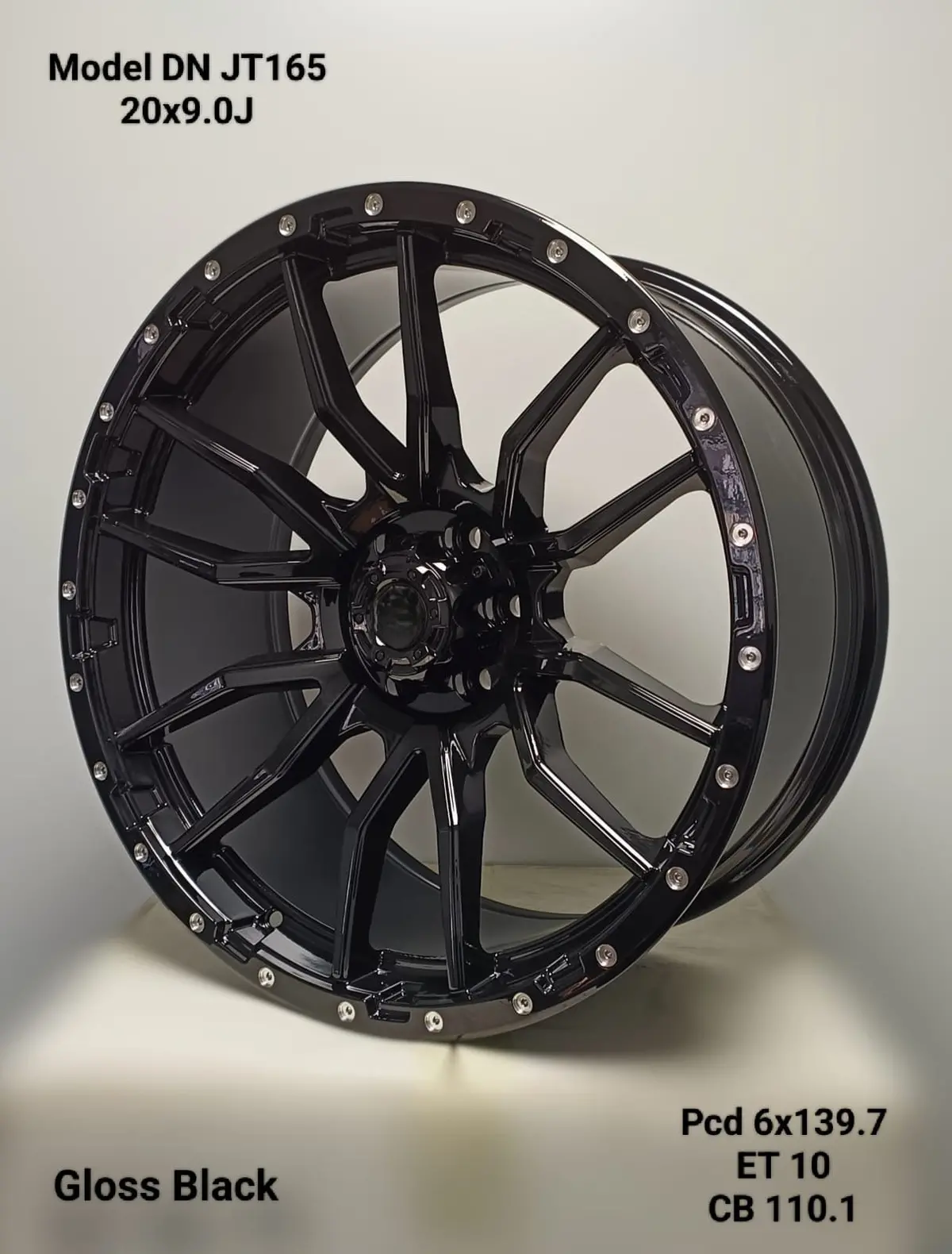 20” As-Bronco 6/139 Black 1