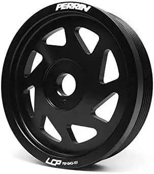 Perrin 13 Subaru Brz / 13 Scion Fr-S / 12-13 Subaru Impreza Crank Pulley - Black 1