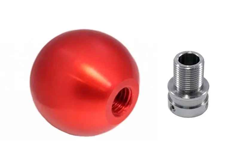 Torque Solution Billet Shift Knob (Red) Vokswagen/Audi Manual Transmission 1