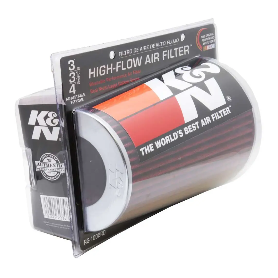 Original  K&N Rg-1002 240Mm High Performance Cone Air Filter (76Mm/90Mm/100Mm) 1