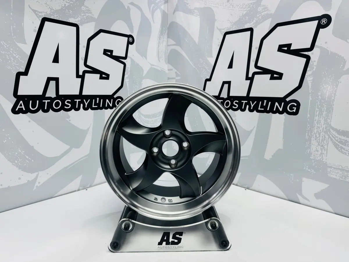 15” As-Rxi Blades Dished Matt Gunmetal 1