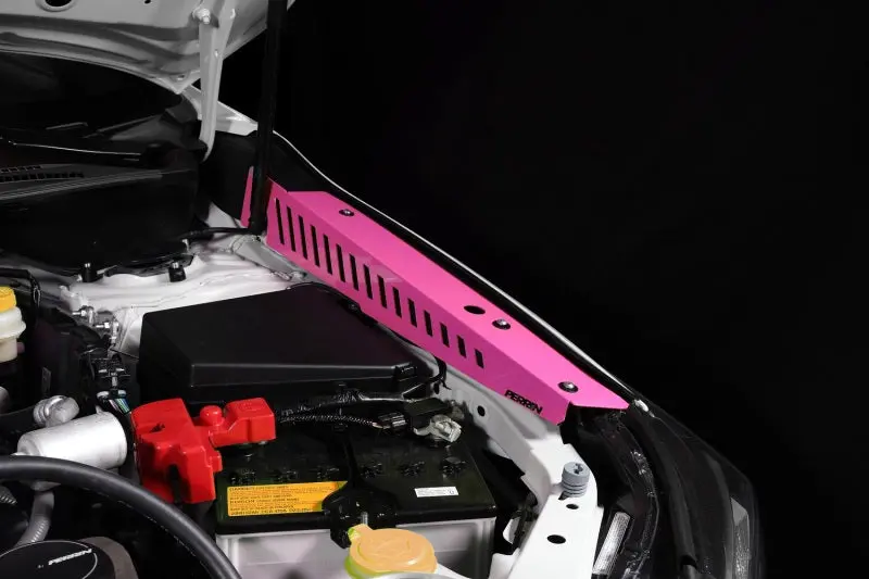 Perrin 22-25 Subaru Wrx Fender Shroud Set - Hyper Pink 1