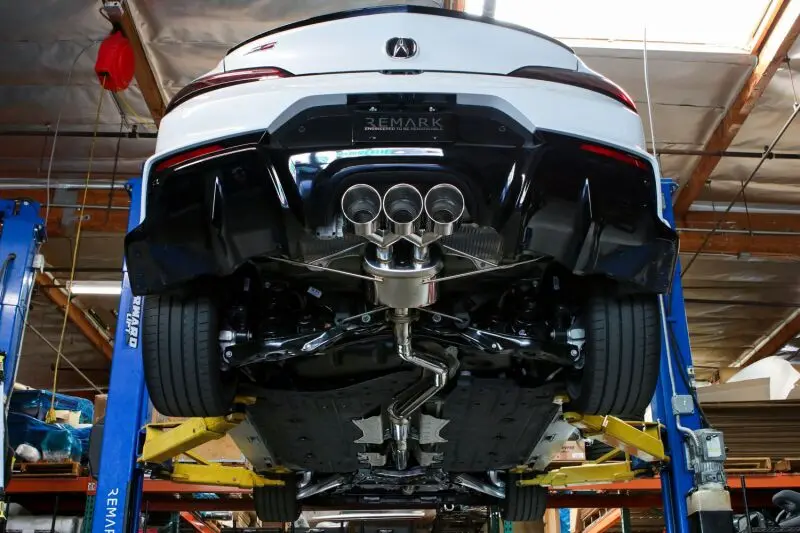 Remark 2023+ Acura Integra Type-S (De5) Catback Exhaust - Stainless Steel Tips 1