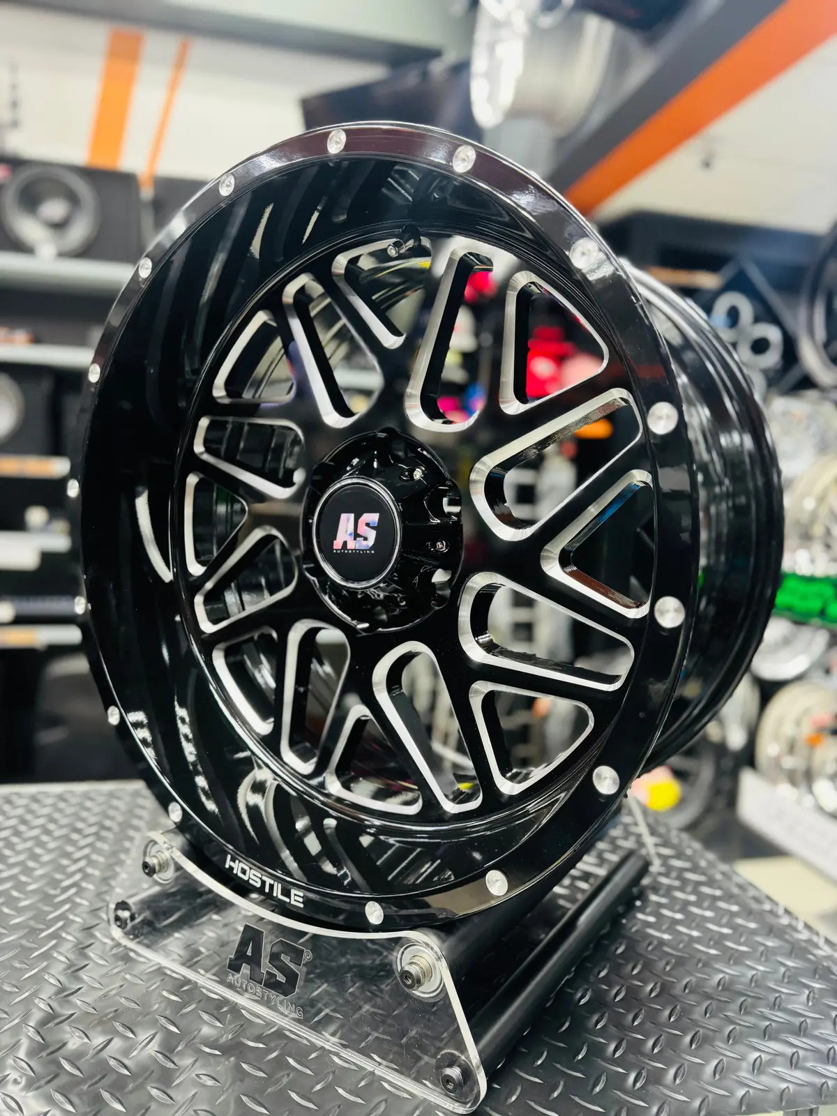20” M7458 20X10j 6X139 Bakkie Gloss Black Rims 1