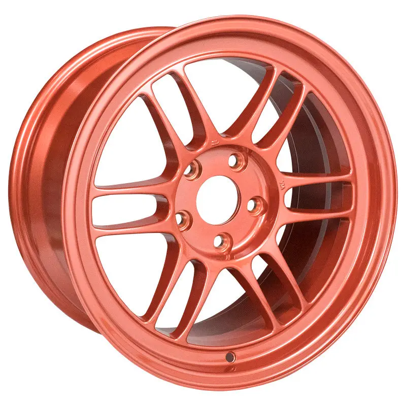 Enkei Rpf1 17X9 5X114.3 35Mm Offset 73Mm Bore Orange Wheel 1
