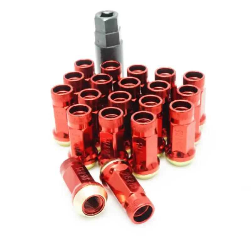 Wheel Mate Muteki Sr45r Lug Nut Kit 12X1.5 - Red 1