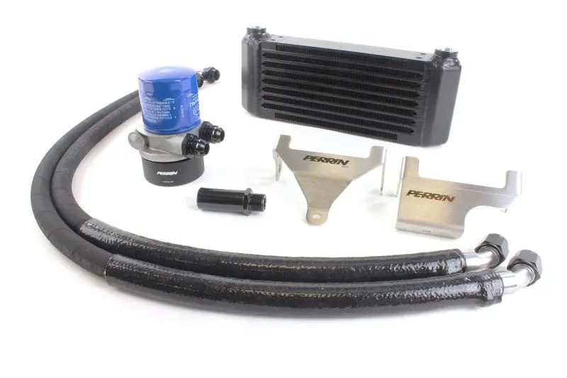 Perrin 04-21 Subaru Sti / 02-14 Wrx Engine Oil Cooler Kit 1