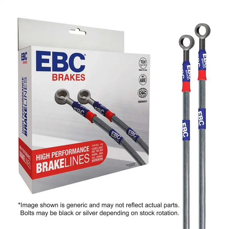 Ebc 93-96 Subaru Impreza 1.8L Stainless Steel Brake Line Kit 1