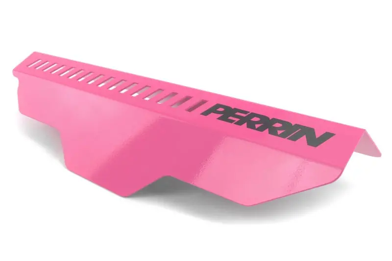 Perrin 02-14 Subaru Wrx / 04-21 Sti / 08-11 Impreza Pulley Cover - Hyper Pink 1