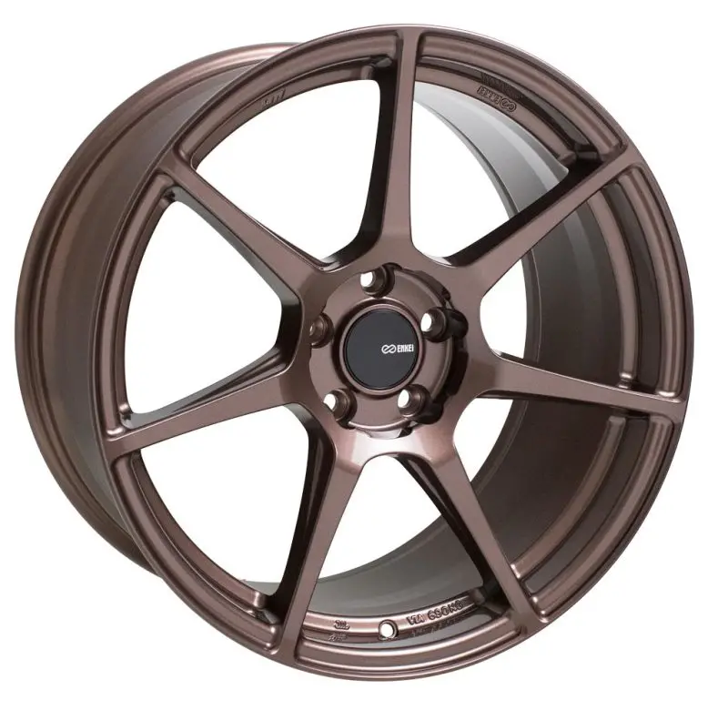 Enkei Tfr 17X8 5X100 45Mm Offset 72.6 Bore Diameter Copper Wheel 1