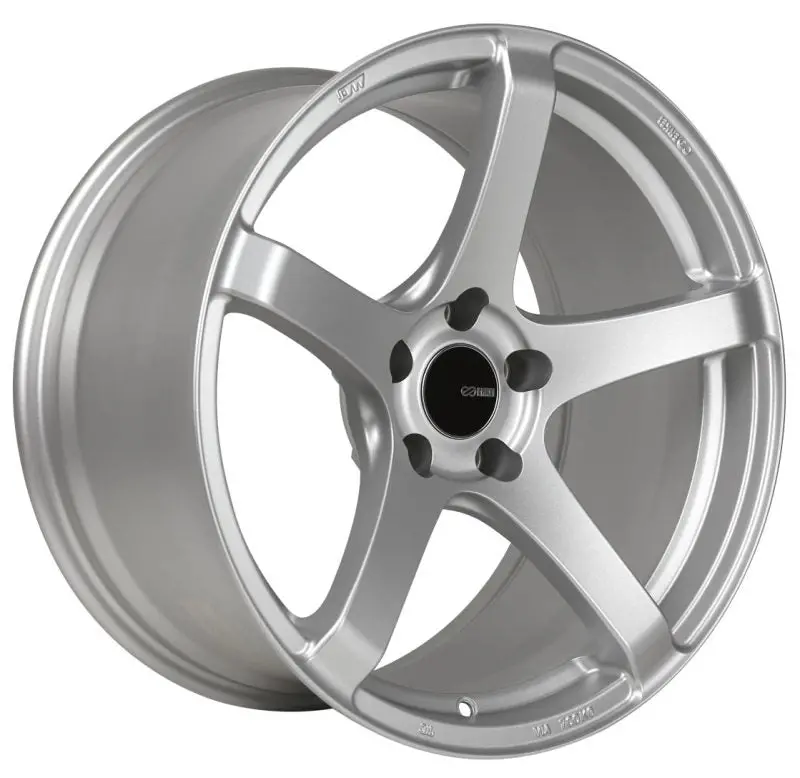 Enkei Kojin 17X8 45Mm Offset 5X114.3 Bolt Pattern 72.6Mm Bore Dia Matte Silver Wheel 1