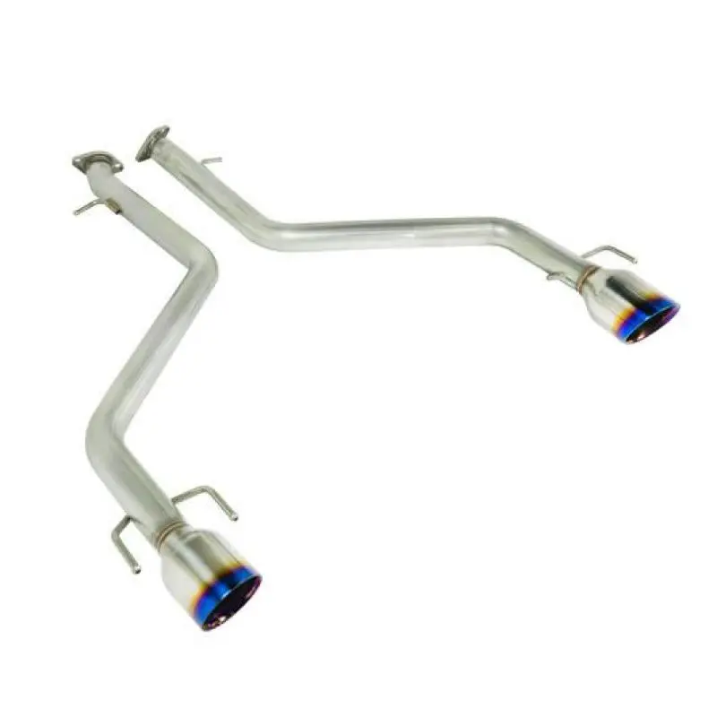 Remark 2021+ Lexus Is350 Axle Back Exhaust W/Burnt Double Wall Tip 1