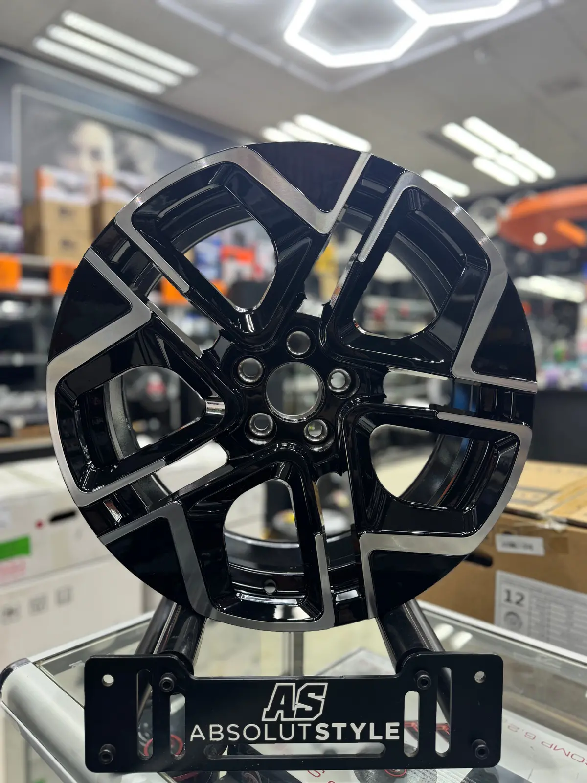 17” Av 79 5/100 Black Machine Face 1