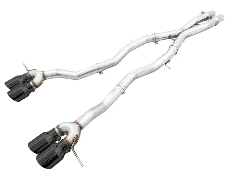 Awe Track Edition Catback Exhaust For Bmw G8x M3/M4 - Diamond Black Tips 1