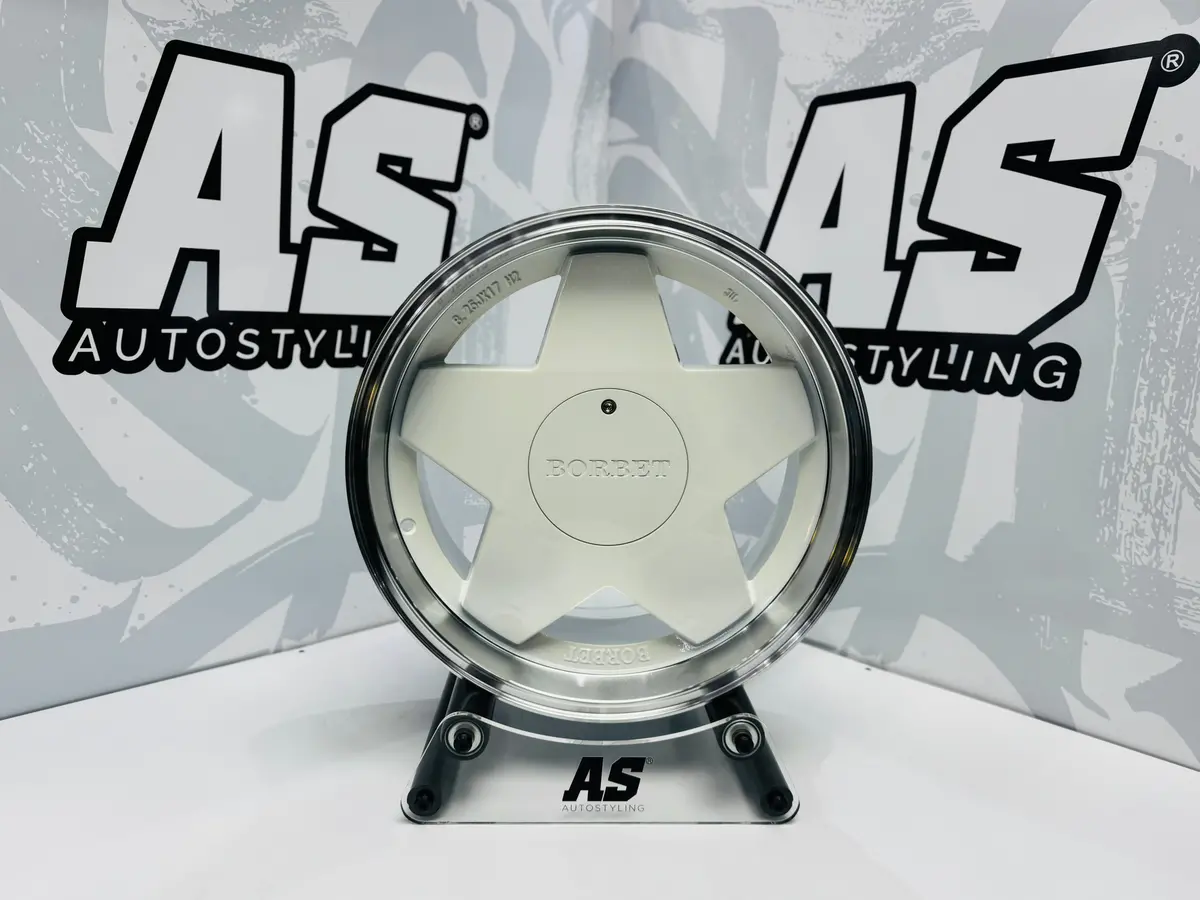 17” As- Borb 4X100 & 5X100 White Wheels 2
