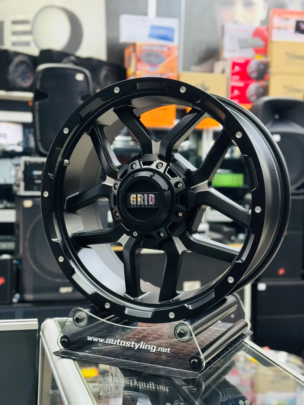 20” As-F32jt198 6/139 Black Bakkie Rims 1