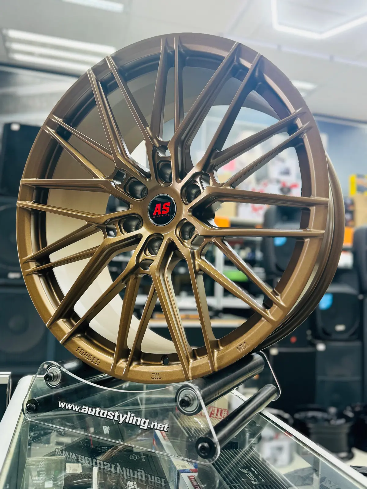 22”  As-Forged Hj0265  6/139 Bakkie Wheels  Bronze 1