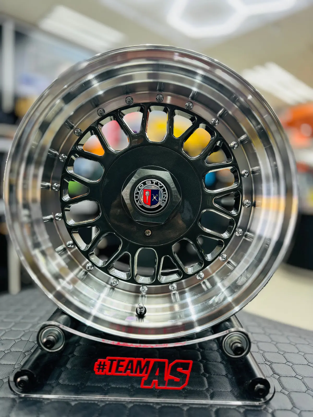 15” As- 7492 5/100 5/114 Grey Gunmetal Wheels 1