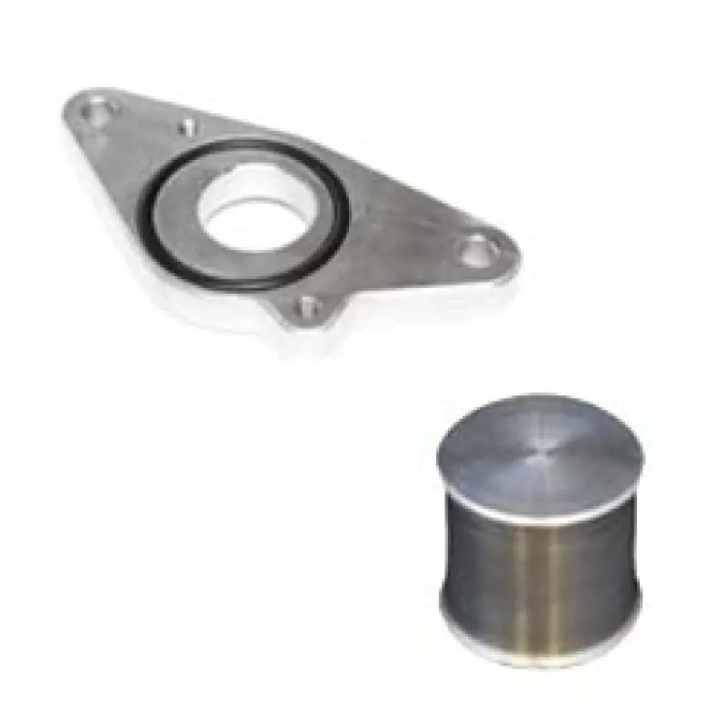 Torque Solution Greddy Blow Off Valve Adapter W/ Plug: Subaru Wrx 02-07 & 04-13 Sti 1