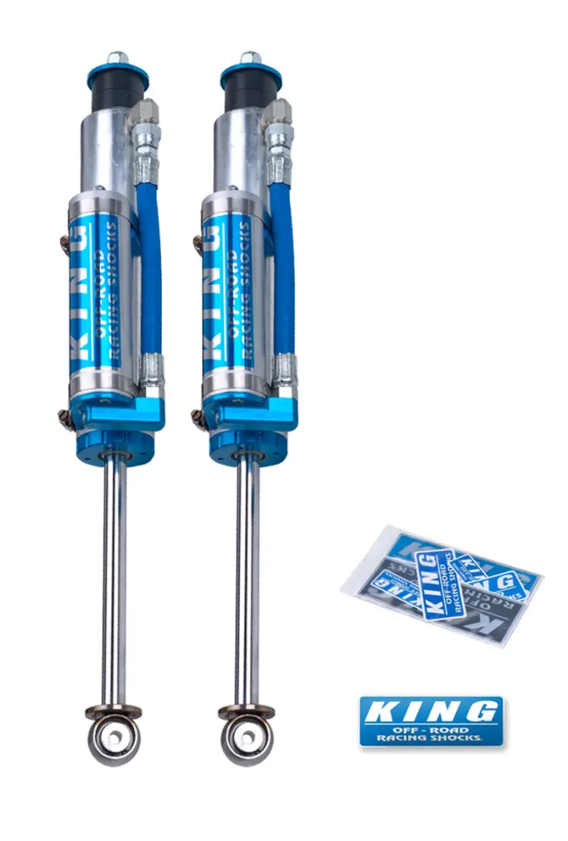 King 2.5" Front Piggyback Reservoir Shocks For 2007–2018 Jeep Wrangler Jk – 3–5 Inch Lift Height (Pair) 1