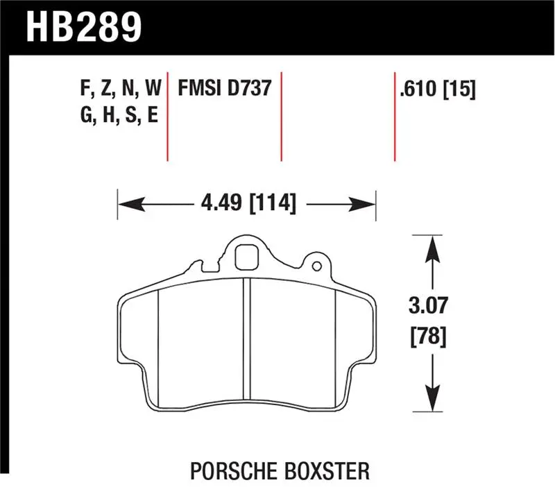Hawk Hp+ Street Brake Pads 2