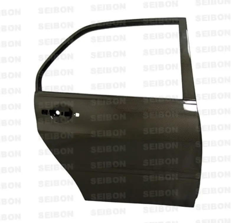 Seibon 03-08 Mitsubishi Evo 8 Rear Doors 1