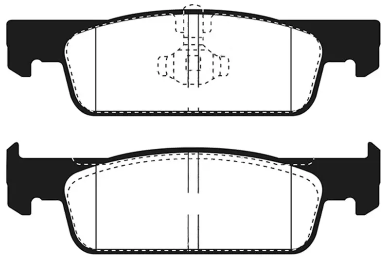 Ebc 16-17 Smart Fortwo Greenstuff Front Brake Pads 1