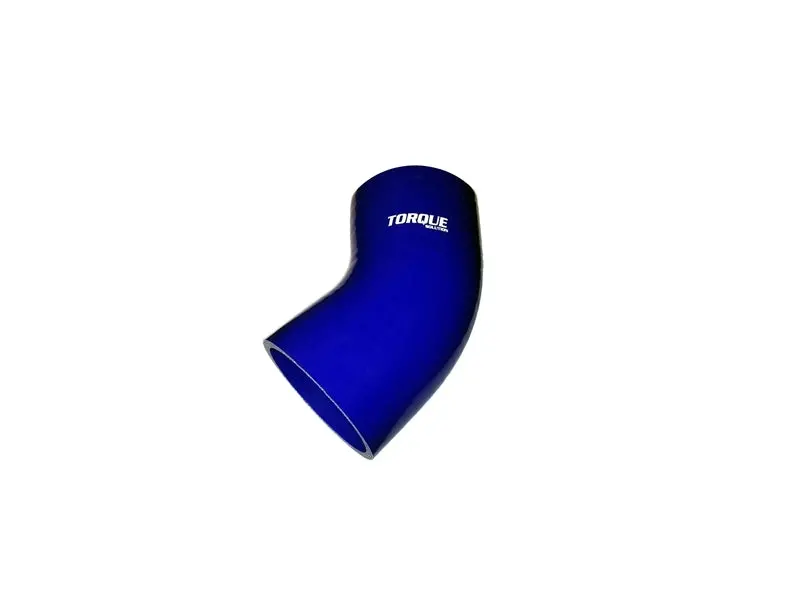 Torque Solution 45 Degree Silicone Elbow: 2.25 Inch Blue Universal 1