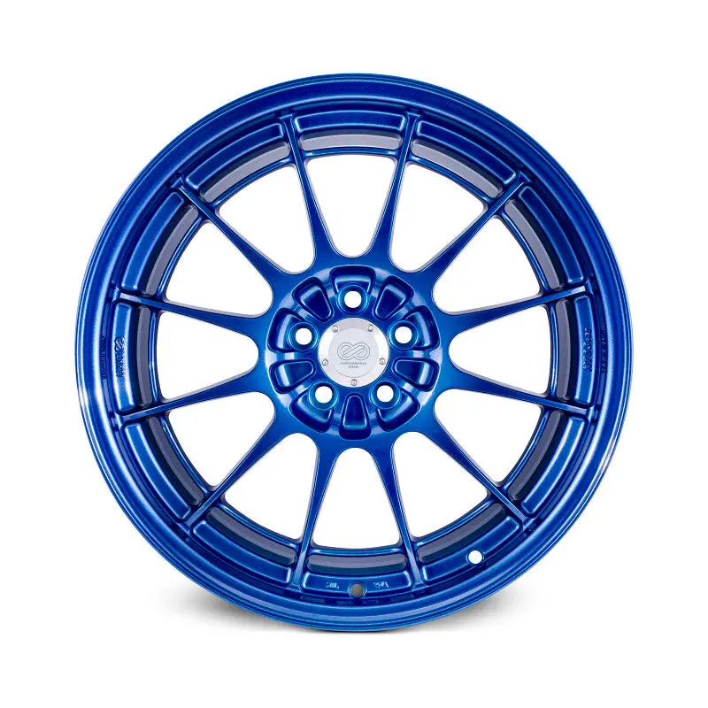 Enkei Nt03+M 18X9.5 5X100 40Mm Offset Victory Blue Wheel 1