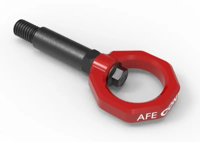 Afe Control Front Tow Hook Red Bmw F-Chassis 2/3/4/M 1