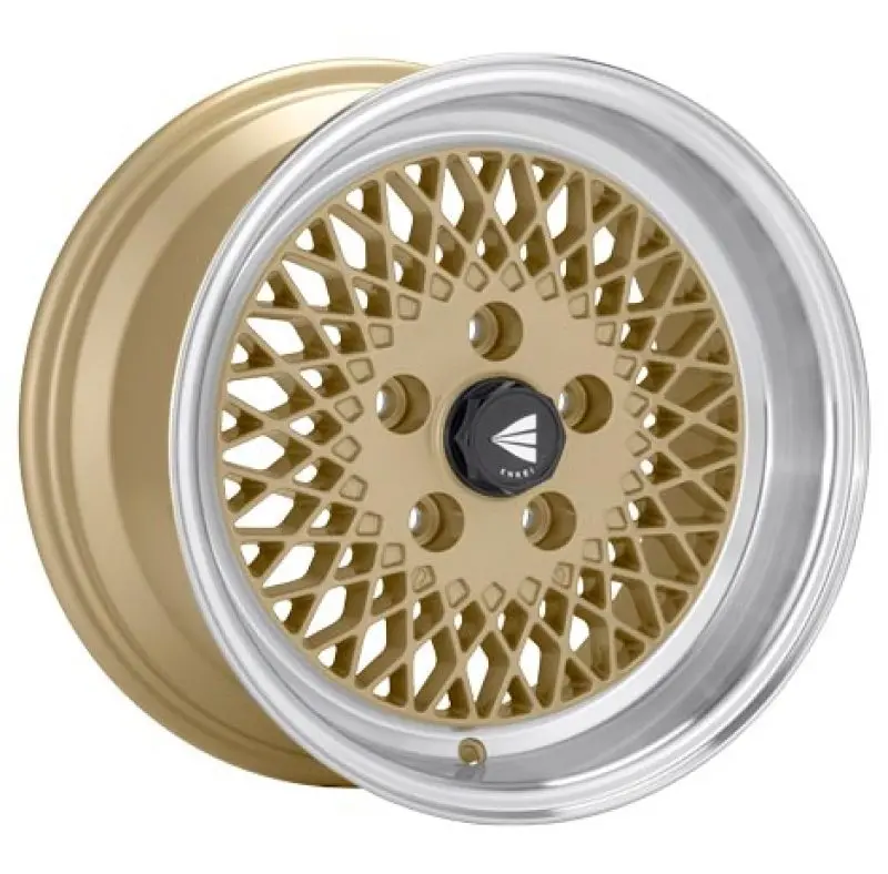 Enkei92 Classic Line 15X7 38Mm Offset 4X114.3 Bolt Pattern Gold Wheel 1