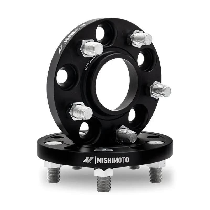 Mishimoto Wheel Spacers - 5X114.3 - 60.1 - 20 - M12 - Black 1
