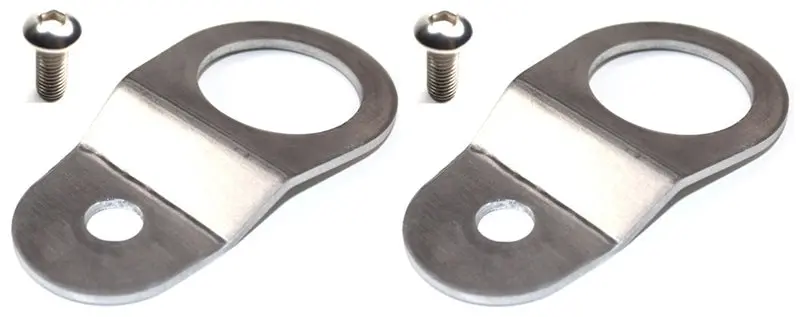 Torque Solution Radiator Mount Combo (Silver) : Mitsubishi Evolution 7/8/9 1