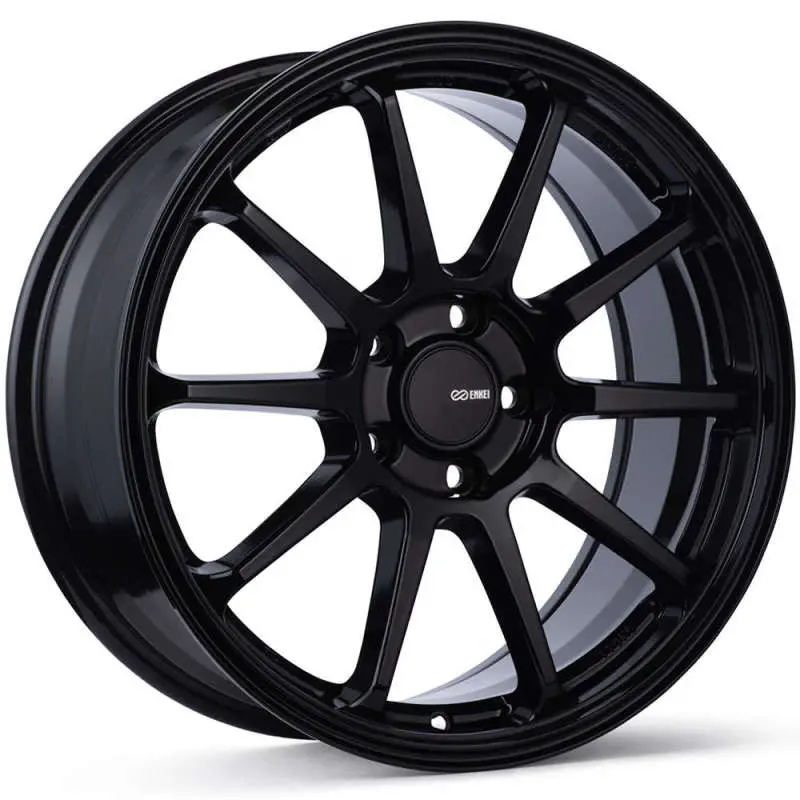 Enkei Px-10 18X8 5X114.3 45Mm Offset 72.6Mm Bore Gloss Black Wheel 1