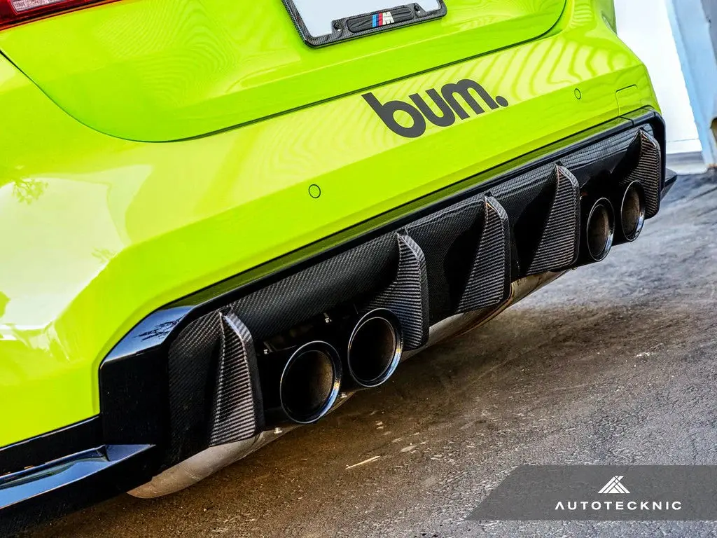 Autotecknic G8x M3 / M4 Dry Carbon Performante Rear Diffuser 1
