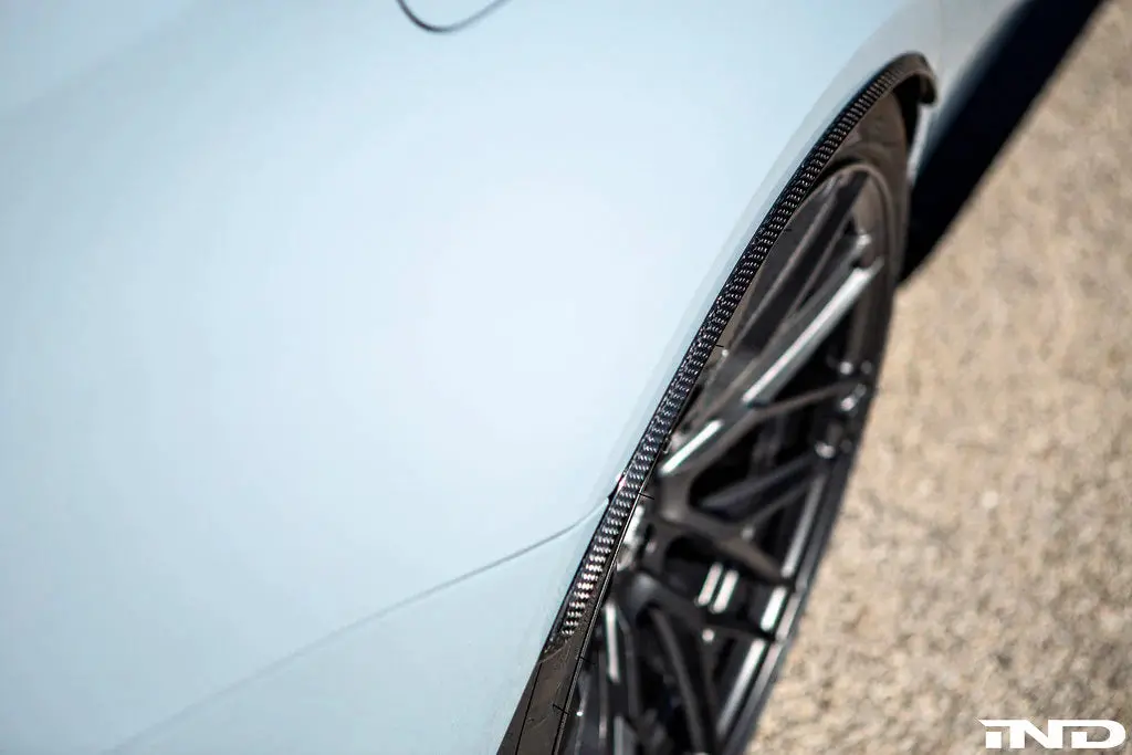 Autotecknic G80 M3 Carbon Rear Wheel Arch Extension Set 1