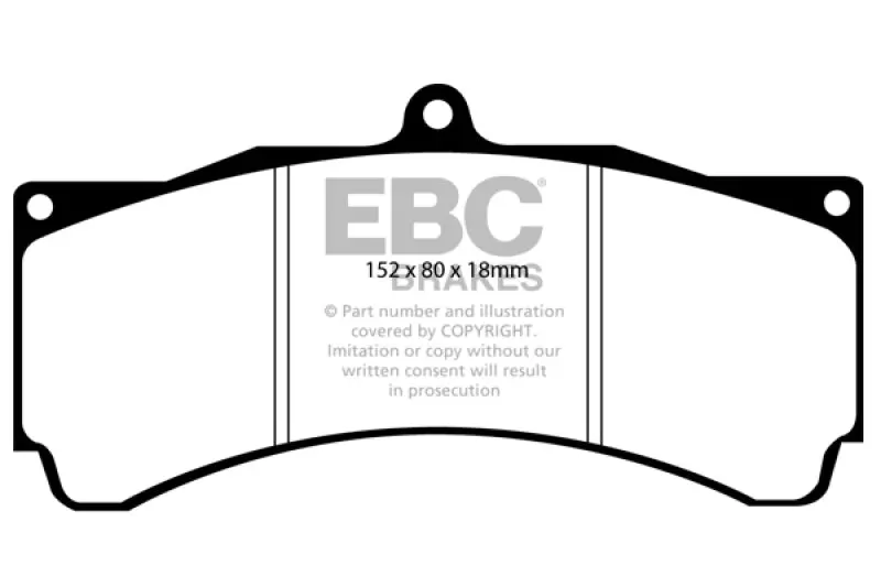 Ebc Brakes Redstuff Ceramic Brake Pads 1