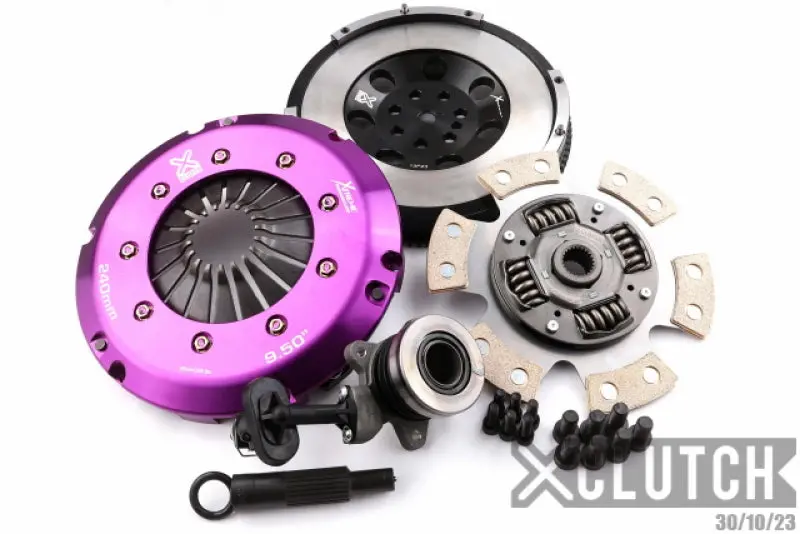 Xclutch 19-22 Hyundai Veloster N 2.0L Stage 2R Extra Hd Sprung Ceramic Clutch Kit 1