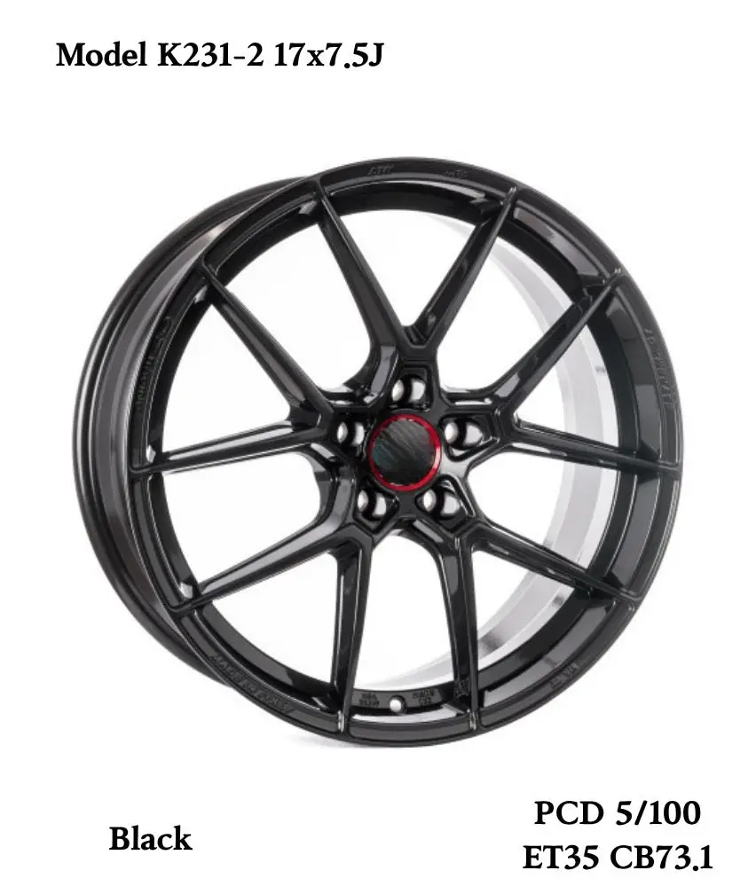 17 ” As-K231 5/100 Gloss Black 1