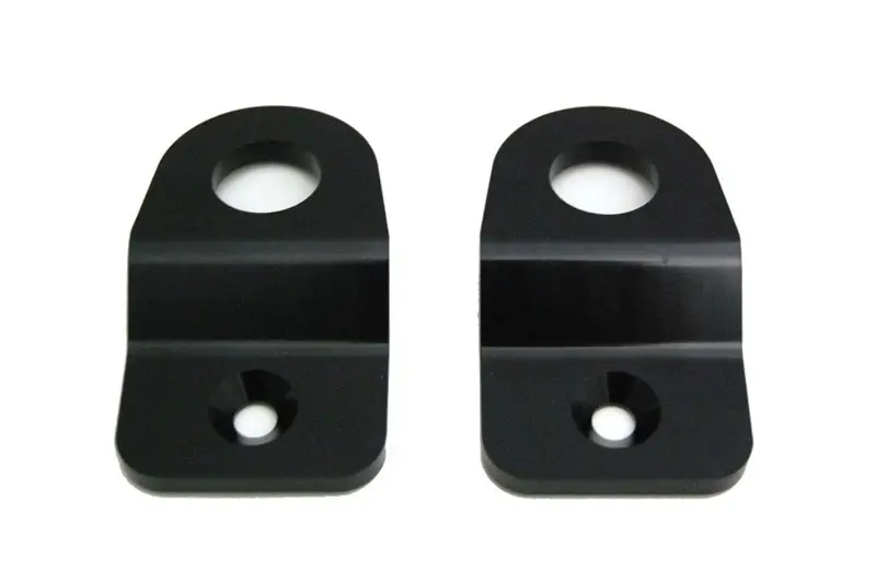 Torque Solution Subaru Radiator Stay Bracket (Black): Subaru Impreza 08-11/ Wrx/Sti 08-13 1