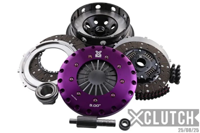 Xclutch 22-26 Toyota Supra Turbo 3.0L 9In Twin Sprung Ceramic Clutch Kit 1