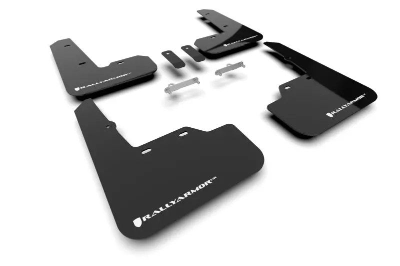 Rally Armor 22-25 Subaru Wrx Black Ur Mud Flap W/White Logo 1