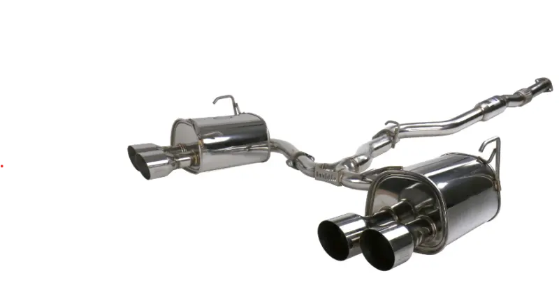 Invidia 15+ Subaru Sti 4Dr Q300 Single Layer Stainless Steel Quad Tip Cat-Back Exhaust 1
