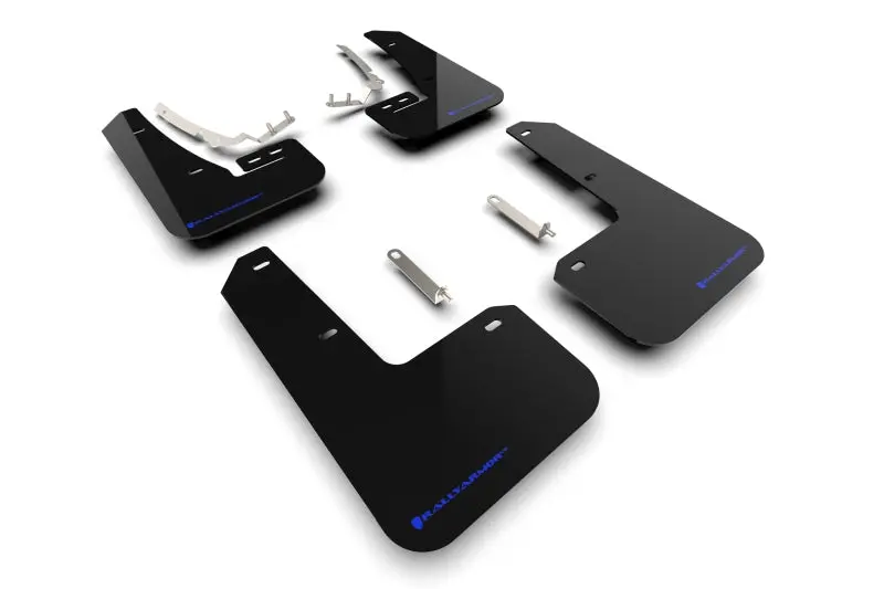 Rally Armor Mk8 Black Mud Flaps With Blue Logo – Volkswagen Golf Gti/R (Ur Fit) 1