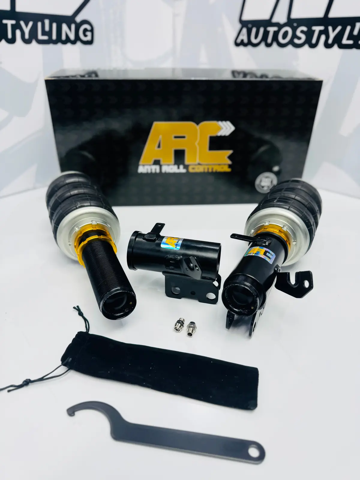 Toyota E9/10 Arc Air Suspension Struts Fronts Height Adjustable 1