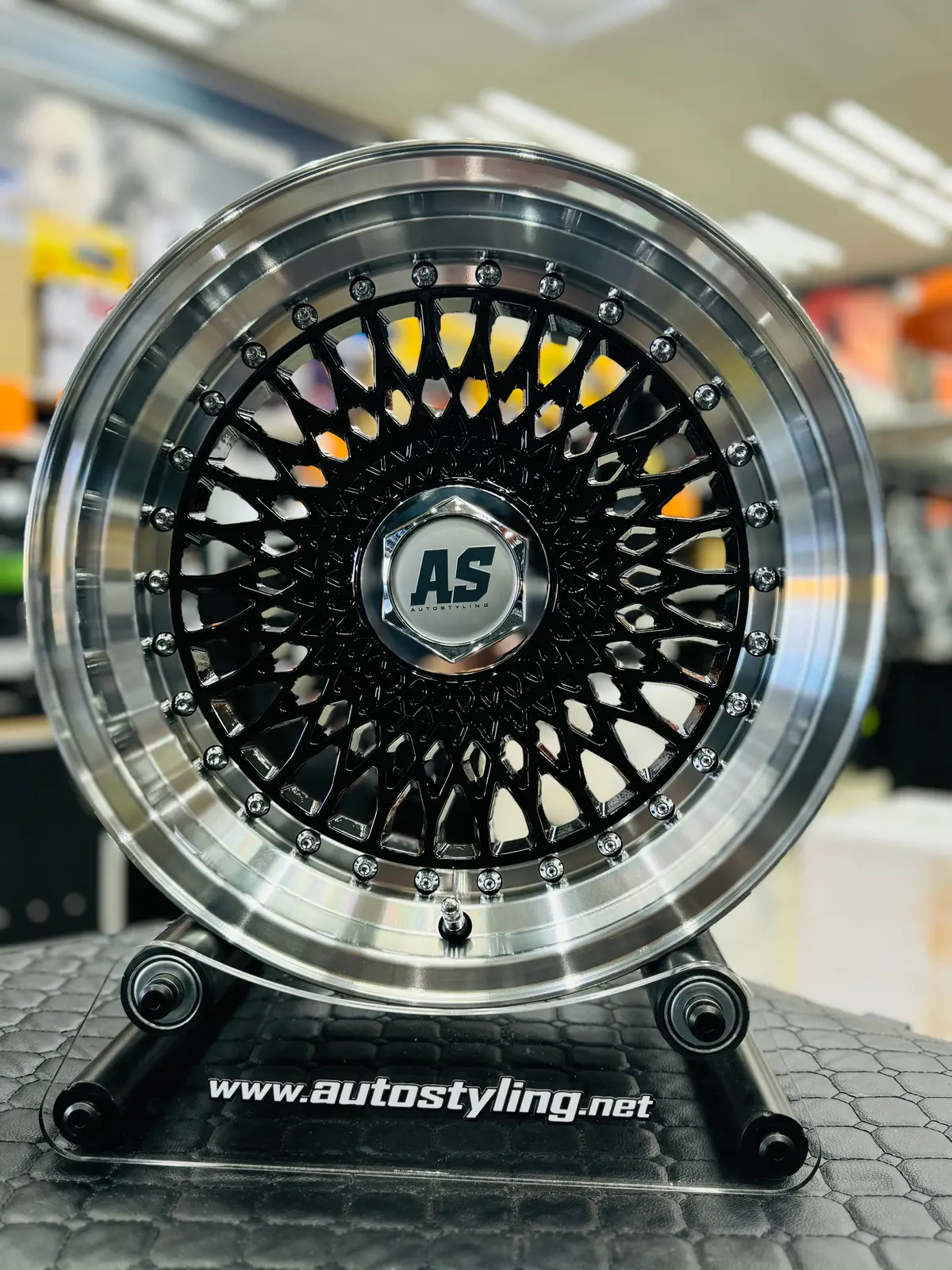 15” M7513 As-Supermesh  4/100 4/114 Black 1